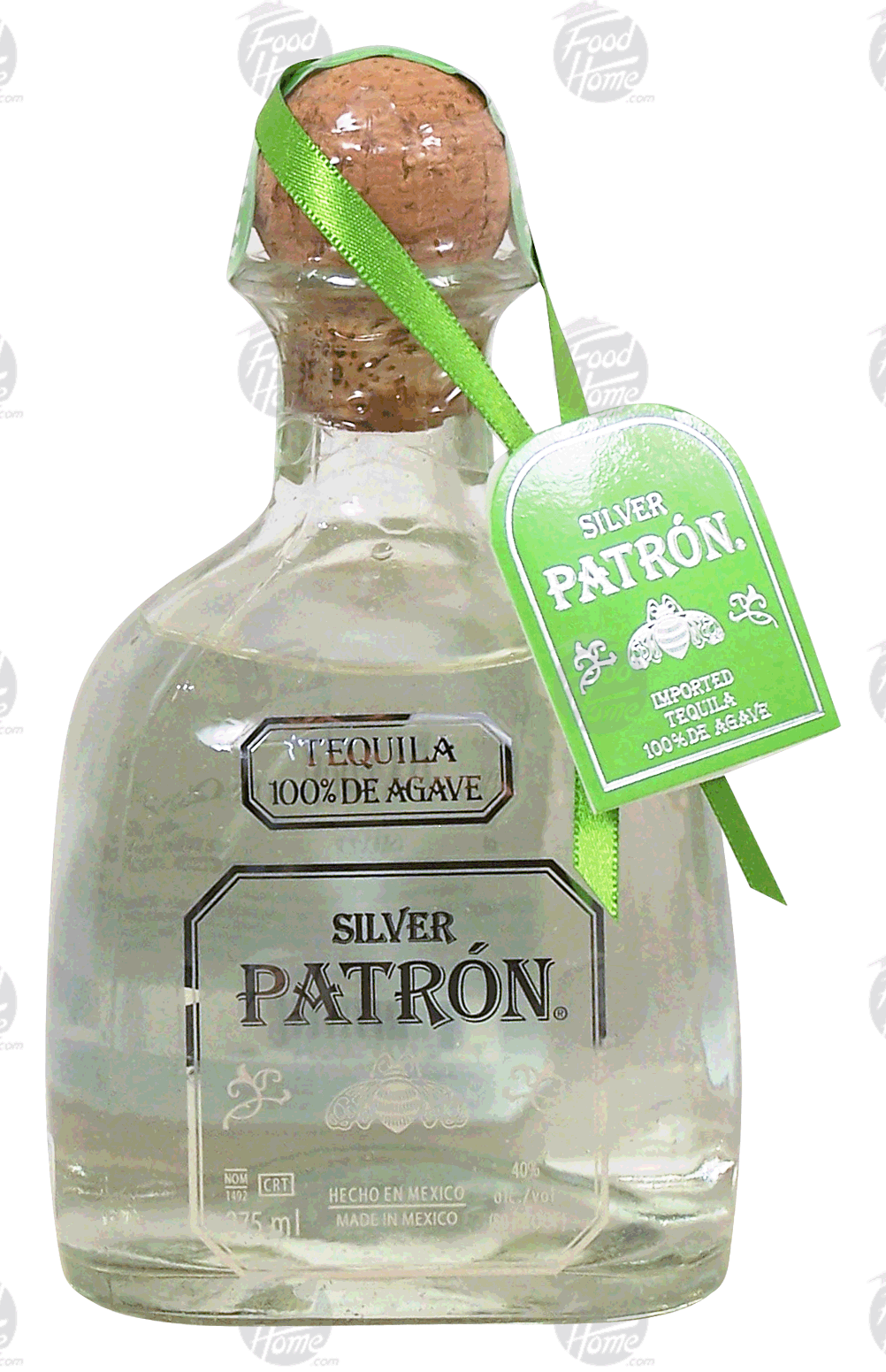 Patron Silver tequila, 100% agave, 40% alc. by vol. Full-Size Picture